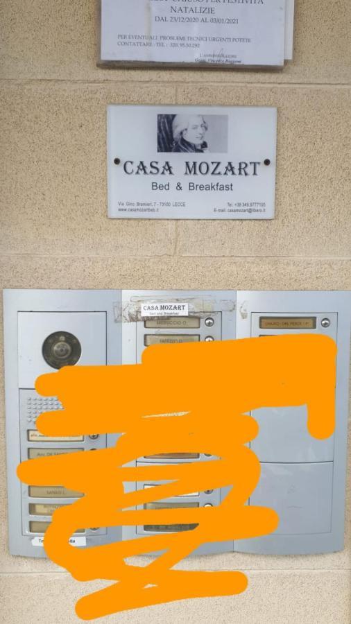 Casa Mozart B&B Lecce Exterior foto